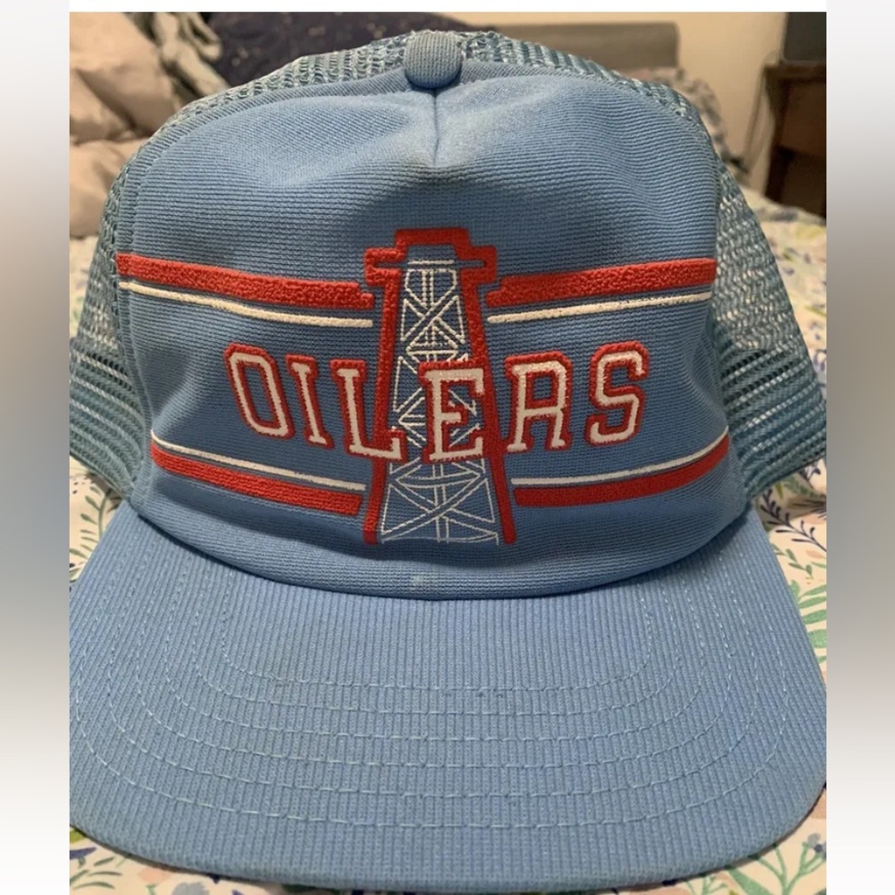 VTG Houston Oilers Snapback Hat